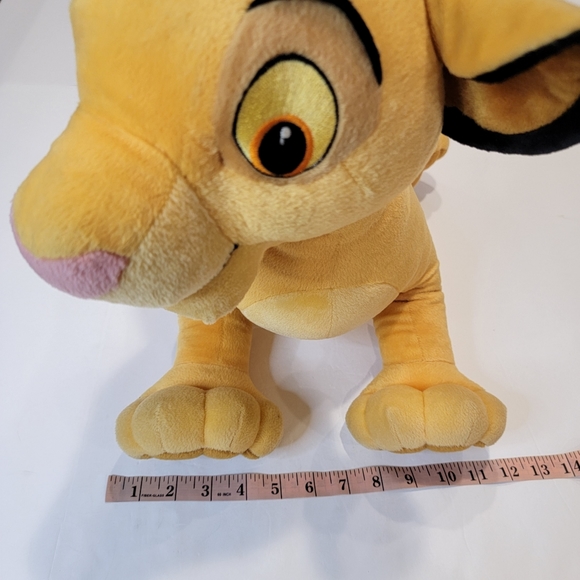 Vintage Lion King Disney Lion King Simba Vintage 2002 Two Foot Plush Hasbro - Picture 11 of 14